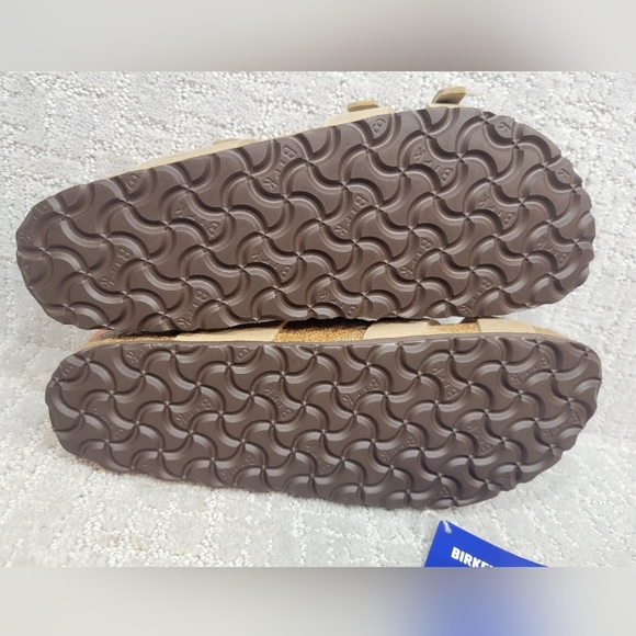 BIRKENSTOCK Mayari Unisex Size 40 US L9 M7 Brown Leather Slip On Sandals - Picture 4 of 10